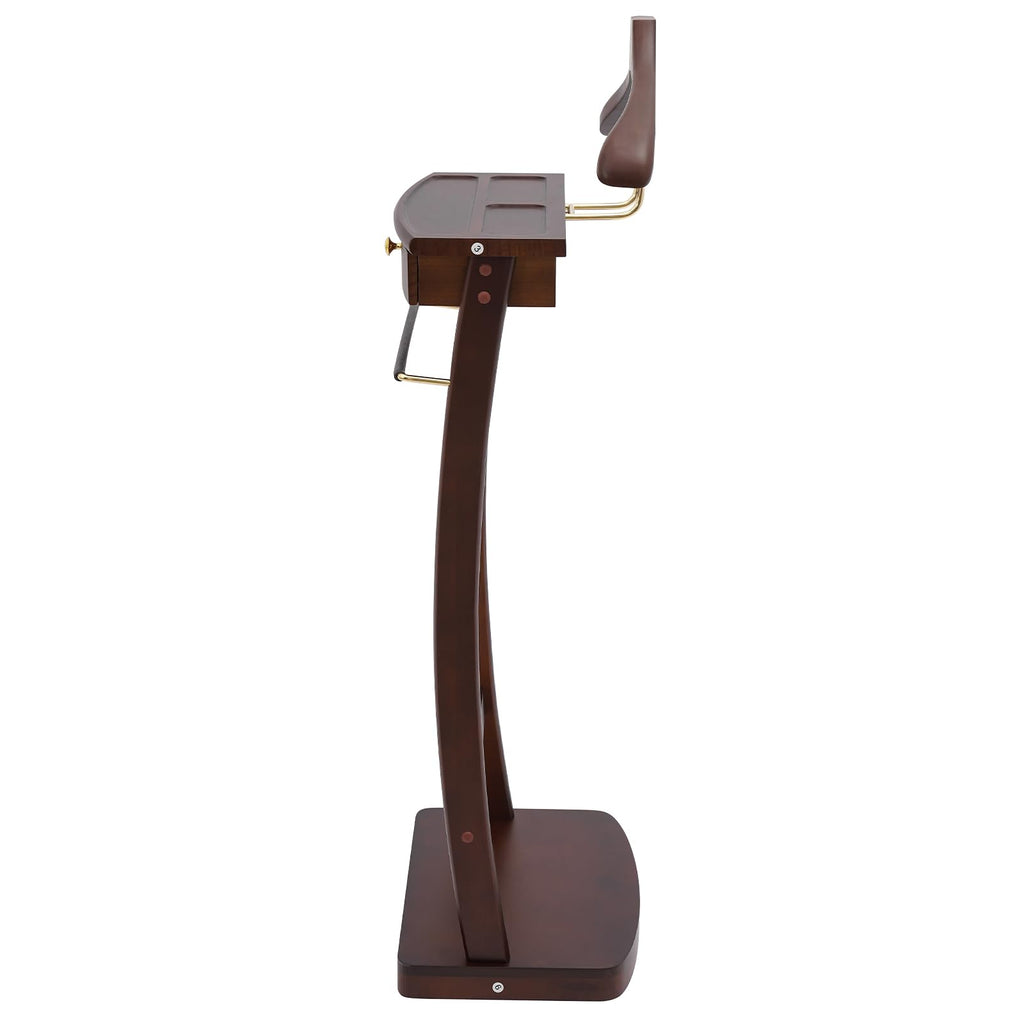Valet Stand for Man and Women, Wood Suit Rack Suit Valet Stand