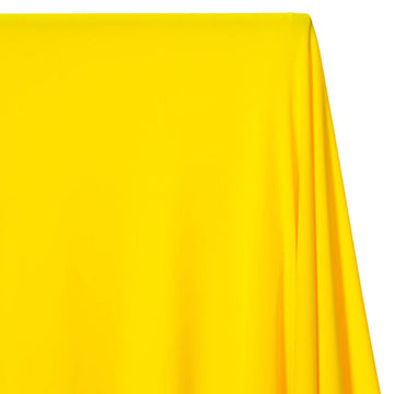 ITY Fabric Polyester Knit Jersey 2 Way Spandex Stretch 58" Wide by The Yard (1 Yard, Neon Yellow)