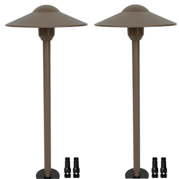 Low Voltage Path Lighting Cast Aluminum Construction Outdoor