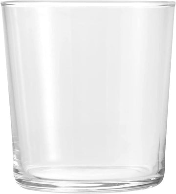Bodega Collection Glassware - Set Of 12 Medium 12 Ounce Drinking Glasses For Water, Beverages & Cocktails - 12oz