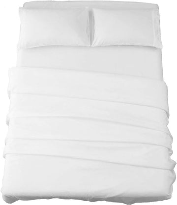 Bed Sheet Set Super Soft Microfiber 1800 Series Luxury Egyptian Sheets 16-Inch Deep Pocket Wrinkle and