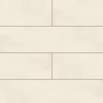 Ceramic Subway Wall Floor & Wall Tile | Almond Glossy | 4" x 16"