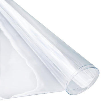 Super Clear Multi Purpose PVC Vinyl-8 Gauge Waterproof Transparent Vinyl Sold by The Yard, 10 Yards