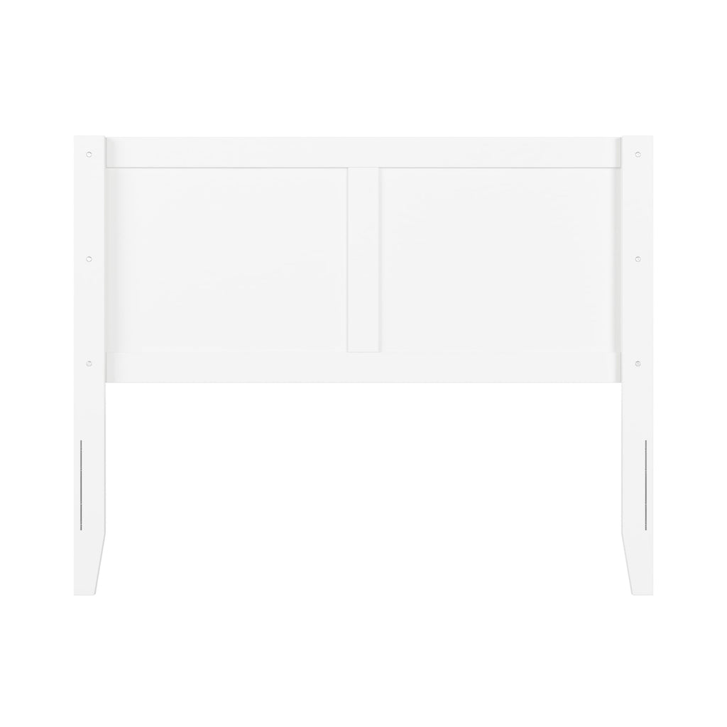 Canyon Solid Wood Rustic Farmhouse Headboard, White