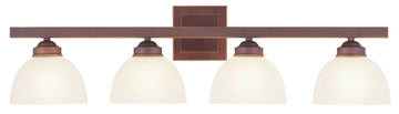 Livex Somerset 4 Light Vintage Bronze Bath Light - C185-4204-70