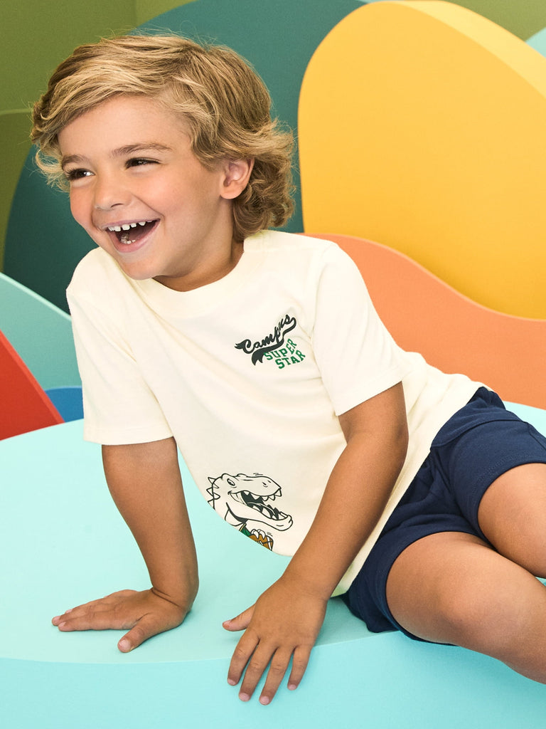 Newborn, Baby & Toddler Boy Cotton 6-Piece Outfit Sets, Graphic Tops & Pull-On Bottoms