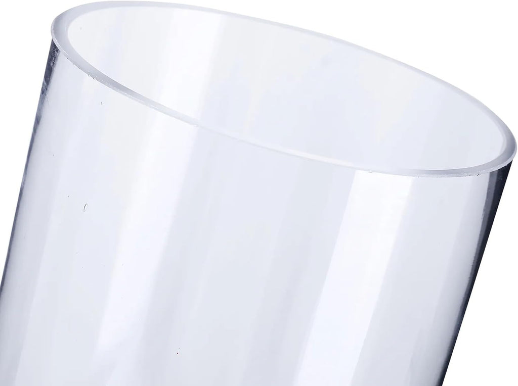 Handblown Glass Apothecary Jar with Pointed Finial - 20" - Clear