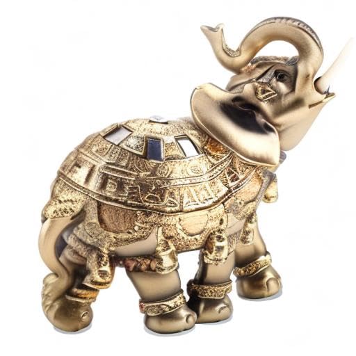 Lucky Wealth Elephant Statue Feng Shui Home Decorations Elephant Figurines Vintage Collectibles Decor Gift