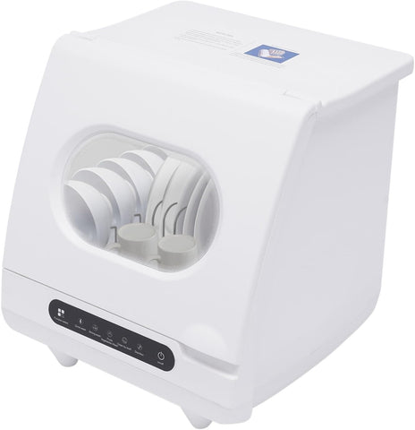 Portable dishwasher Automatic dishwasher 1200 Watt 3-5 wash programs display with cleaning/purifying