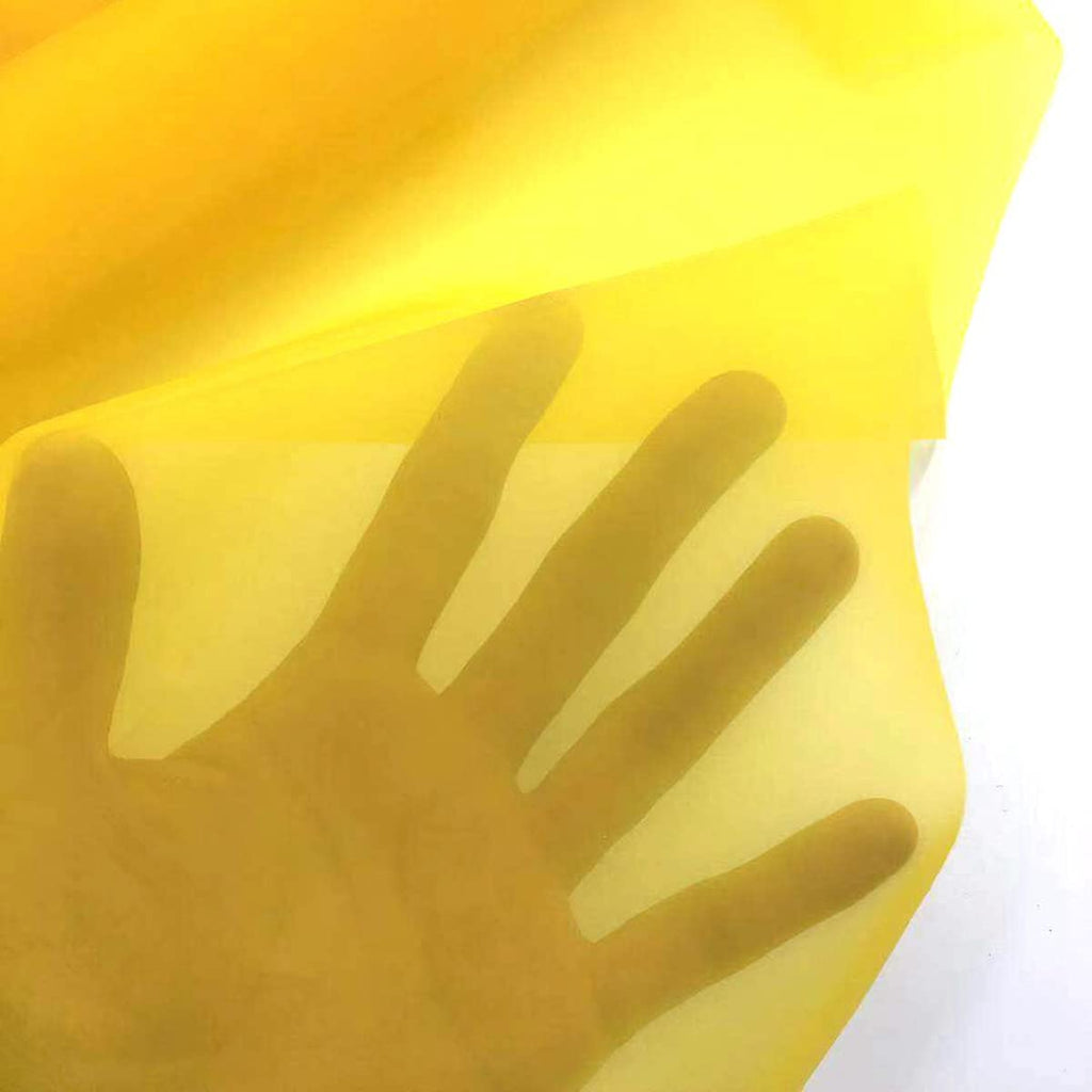 3 Yards 1.65 Meters Yellow Screen Printing Mesh Durable Silk Screen Printing Mesh Fabric High Tension Mesh Making Ink