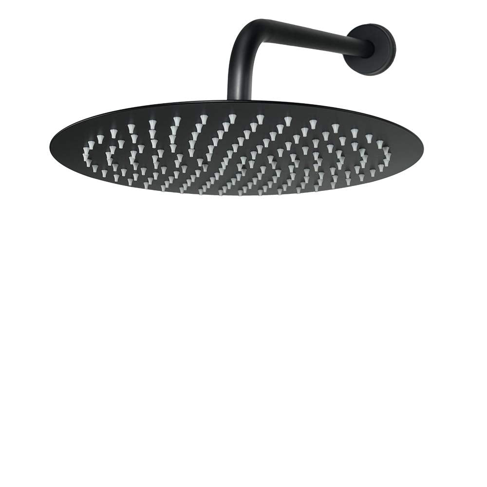 Rain Shower Head, Ultra-Thin Design-Pressure Boosting, Awesome Some Experience, High Flow Stainless Steel Rainfall