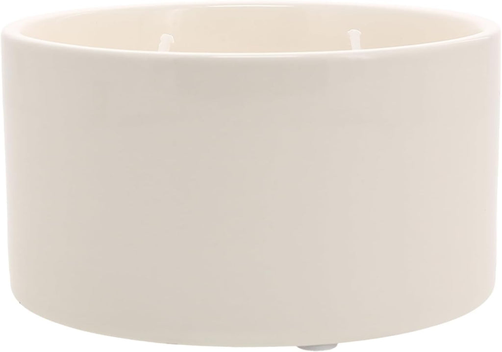 Love Lives Here - 10 oz Soy Wax Ceramic Vessel Candle Housewarming Apartment-Warming Gift Present Neutral Home Decor