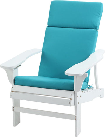 Adirondack Chair High Density Foam Cushions,High Back Outdoor Rocking Chair Cushion