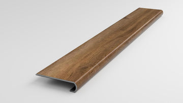 Flush Mount Stair Nose - Compatible with LifeProof Luxury Vinyl Plank Flooring - Bullnose - Multiple Lengths & Sizes
