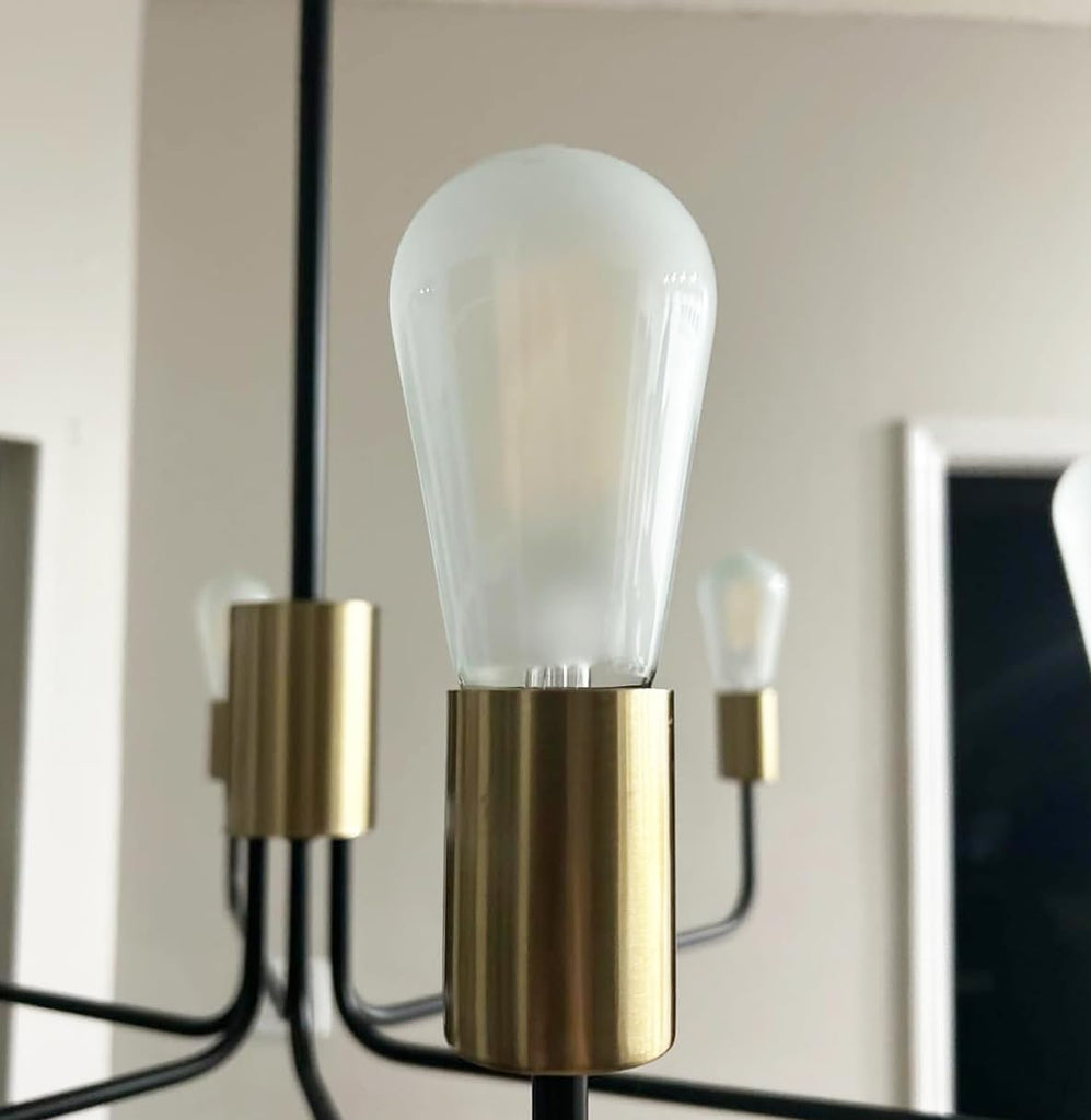 Dimmable E26 LED Bulb 40W Frosted Edison Light Bulb 3000K Soft White