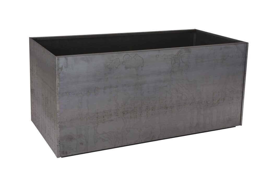 Corten Steel Trough Planter, 16" x 46" x 16"