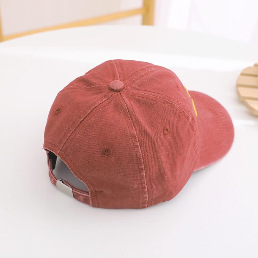 Cute Embroidery Excavator Kids Baseball Cap for Boys Girls