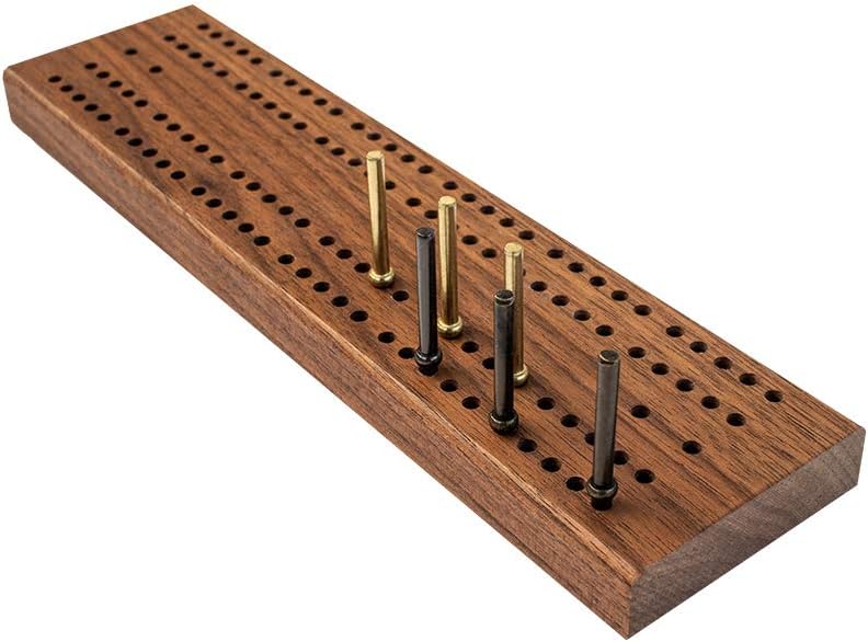 Alex Cramer Domino Set with Caramel Colored Leather Case - Professional Tournament Traveler - No Spinners Domino Set - Set of 28