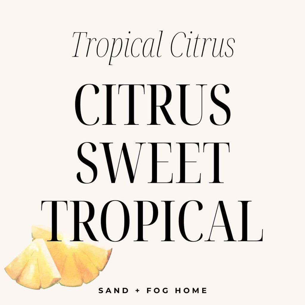 Tropical Citrus Reed Diffuser | Made with Essential Oils | Fill Your Home with The Your Favorite Luxurious Fragrance