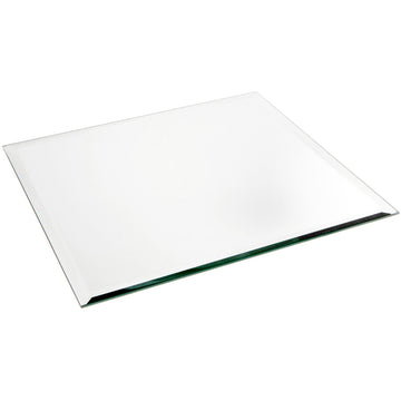 16 x 16 inch Square, 5mm Thick, Beveled Glass Mirror, Pack of 4