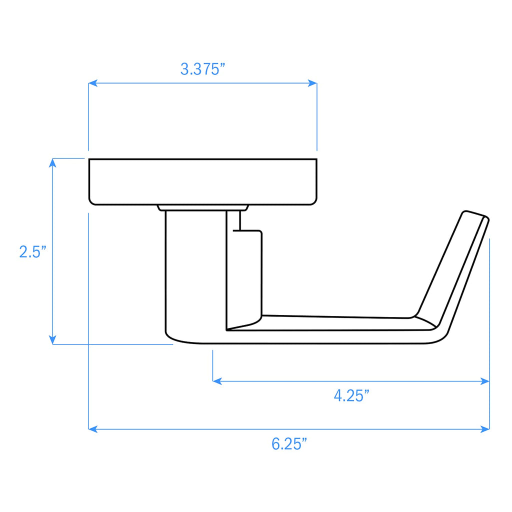 Azure Grade 2 Commercial Duty Cylindrical Lever Lockeset, ADA, UL Rated, Satin Chrome US26D (Entry)