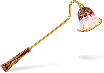 Elegant Royal-Style Candle Snuffer with Pearl Inlay, Candlesnuffers Wick Snuffer Candle Accessory for Putting Out