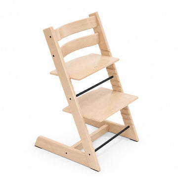 Tripp Trapp Chair, Adjustable Wooden High Chair, Natural | Convertible Chair for Toddlers, Children & Adults