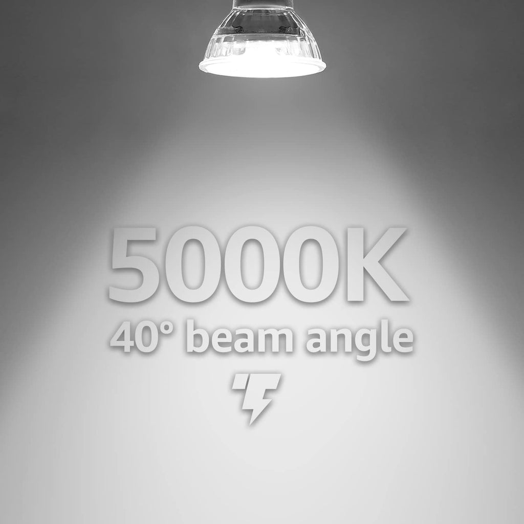 5000K LED GU10 Light Bulbs, Dimmable, UL Listed