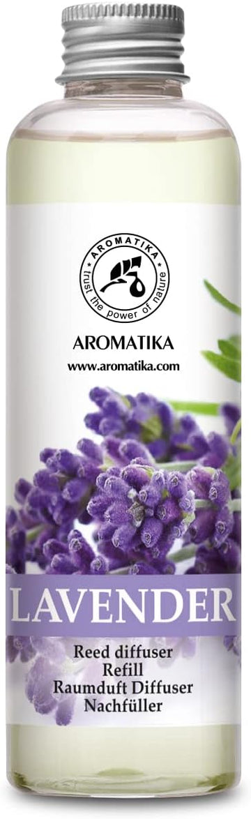 Lavender Reed Diffuser Refill 6.8 Fl Oz - Lavanda Refill - Room Fragrance Diffuser w/Natural Essential Lavender Oil