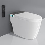 Auto Open/Close Lid Smart Toilet Bidet with Built-in Tank, Auto Flush & Wash, Elongated Heated Seat