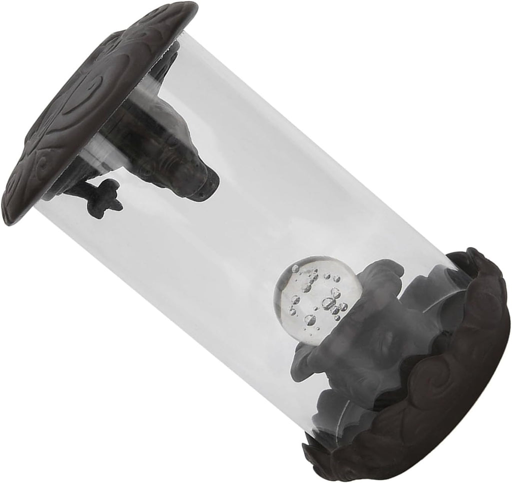 Dragon Backflow Incense Burner, Waterfall Incense Holder with Decorative LED Ball Mountain Tower Home Decor