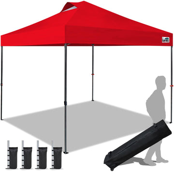 USA NOMATTER ONE-Person Open&Close 10x10ft Pop Up Canopy Tent, Portable Shelter Canopy for Outdoor Events, Instant