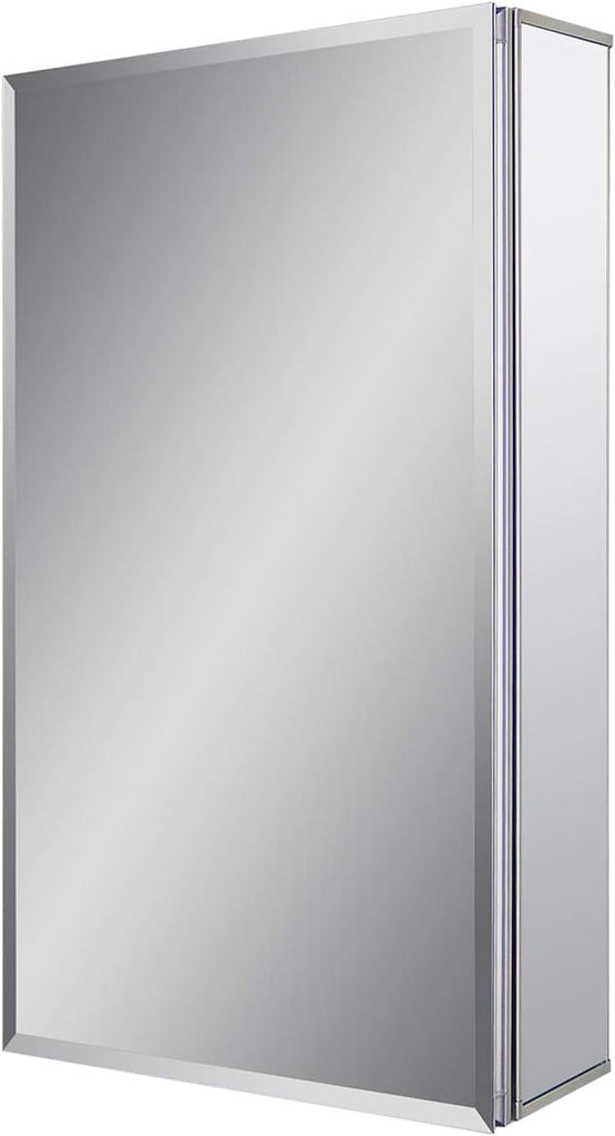 15 x 24 Medicine Cabinet, Two Adjustable Shelves, Recessed or Surface Mount | Bathroom Medicine Cabinet with Mirror