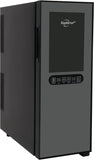 Urban Series 12 Bottle Wine Cooler Refrigerator Dual Zone Thermoelectric Wine Fr