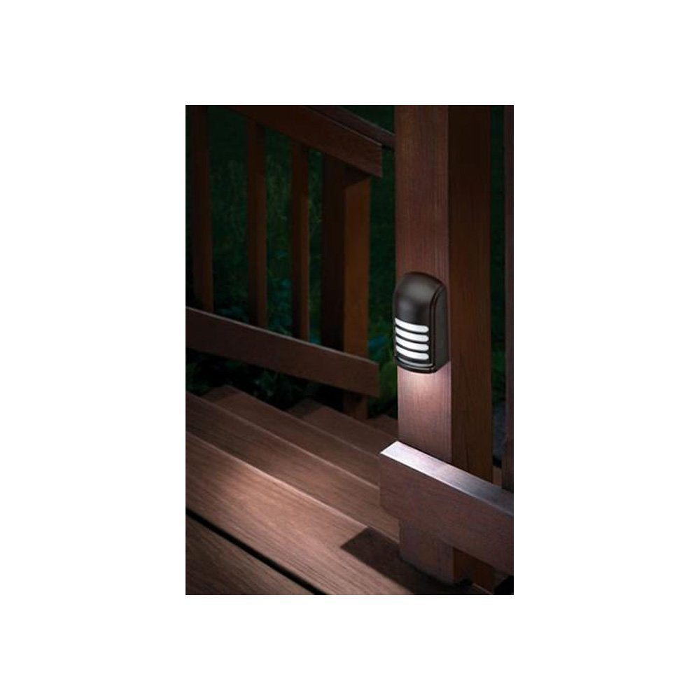 Battery Operated LED Deck & Stair Light, Motion Sensor, Bronze