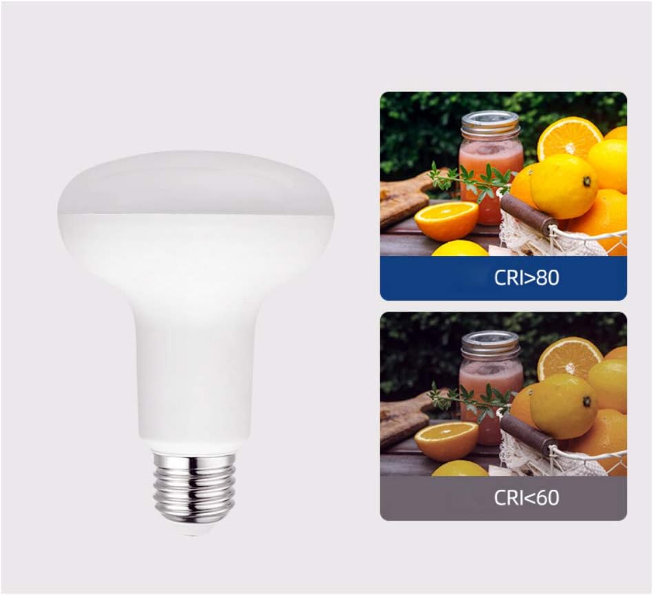 BR25(R80) LED Flood Recessed Light Bulbs 12WLight Bulb Non-Dimmable, CRI>90+120 Watt Incandescent Equivalent 1800LM
