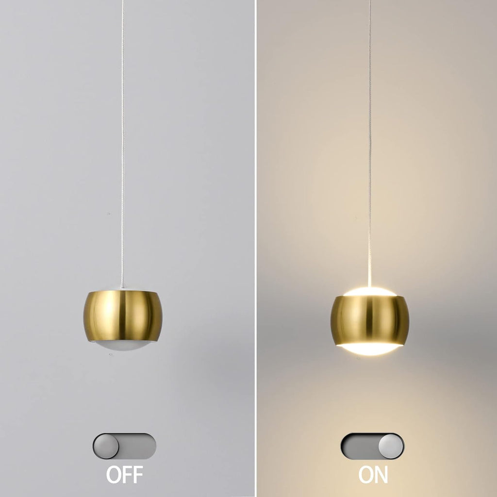 Modern LED Dimmable Pendant Light fixtures,Mini Island Pendant Lighting for Kitchen Island Dinning Room,Bedroom,Bar