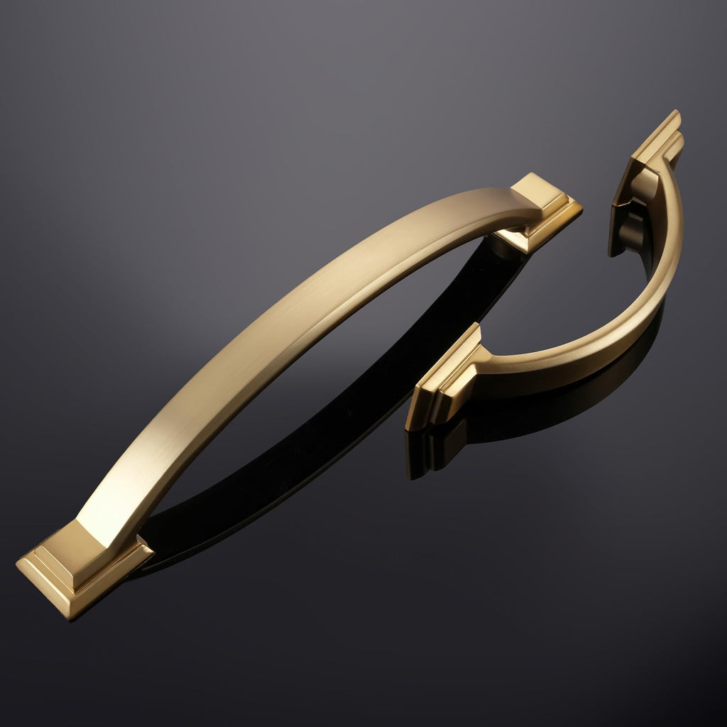 10 Pack 2.5 Inch Cabinet Pulls Champagne Bronze Kitchen Cabinet Handles Zinc Alloy Drawer Pulls Solid Cabinet Hardware