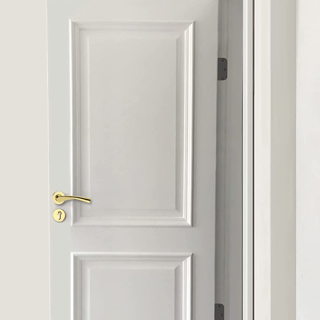 48 Pack Oil Rubbed Bronze Door Hinges 3.5 Inch Brushed Bronze Interior Door Hinges with 5/8" Radius Corner Removable