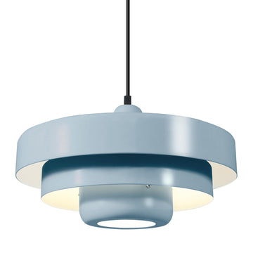 Light Blue Nordic Pendant Light Adjustable Dining Room Ceiling Lamp