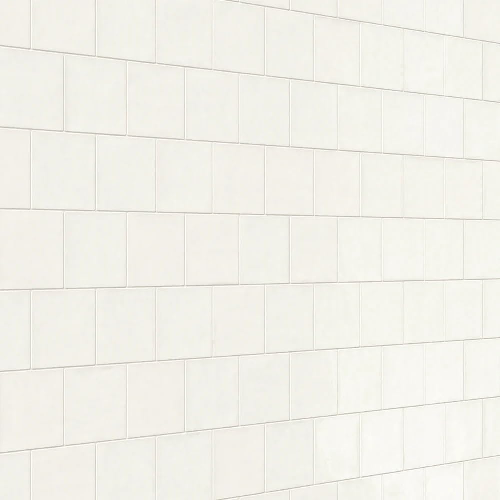 5x5 Inch Square Ceramic Subway Wall Tile Glossy Handmade Look , Backsplash, Bathroom, Fireplace, Shower (Box of 30