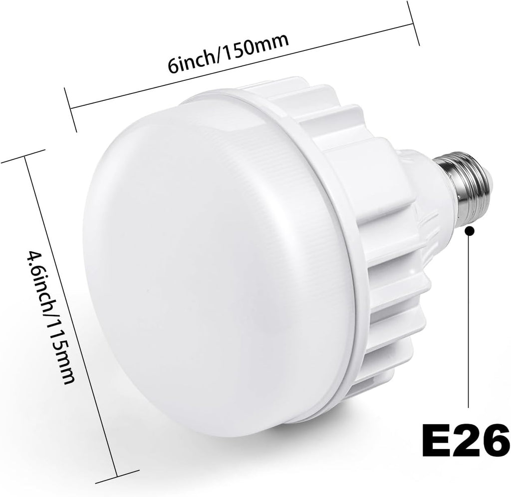 LED E26 High Bay Light Bulb 5000LM, 50W Daylight White