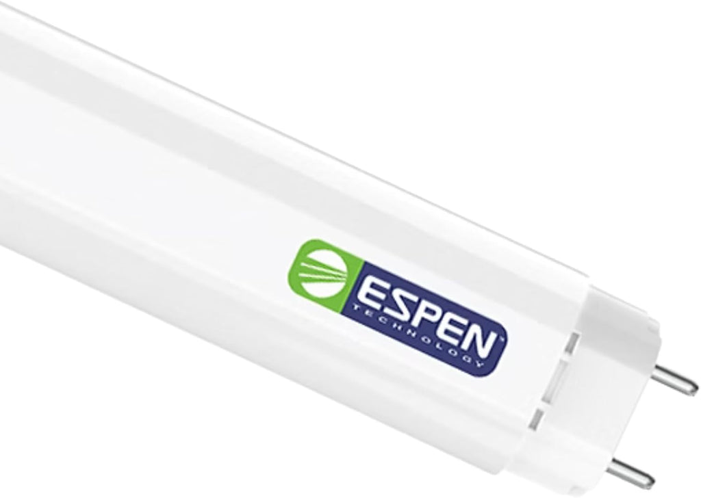 25 Pack 4FT LED T8 Type B Light Tube, Ballast Bypass, Internal Driver, Single or Double-End Power, 15W, 2200 Lumens
