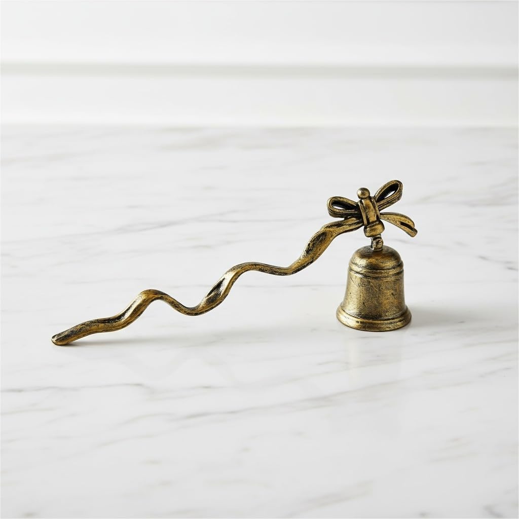 Candle Snuffer,Vintage Candle Extinguisher Snuffers with Long Handle,Unique Candle Tool for Putting Out Extinguishing