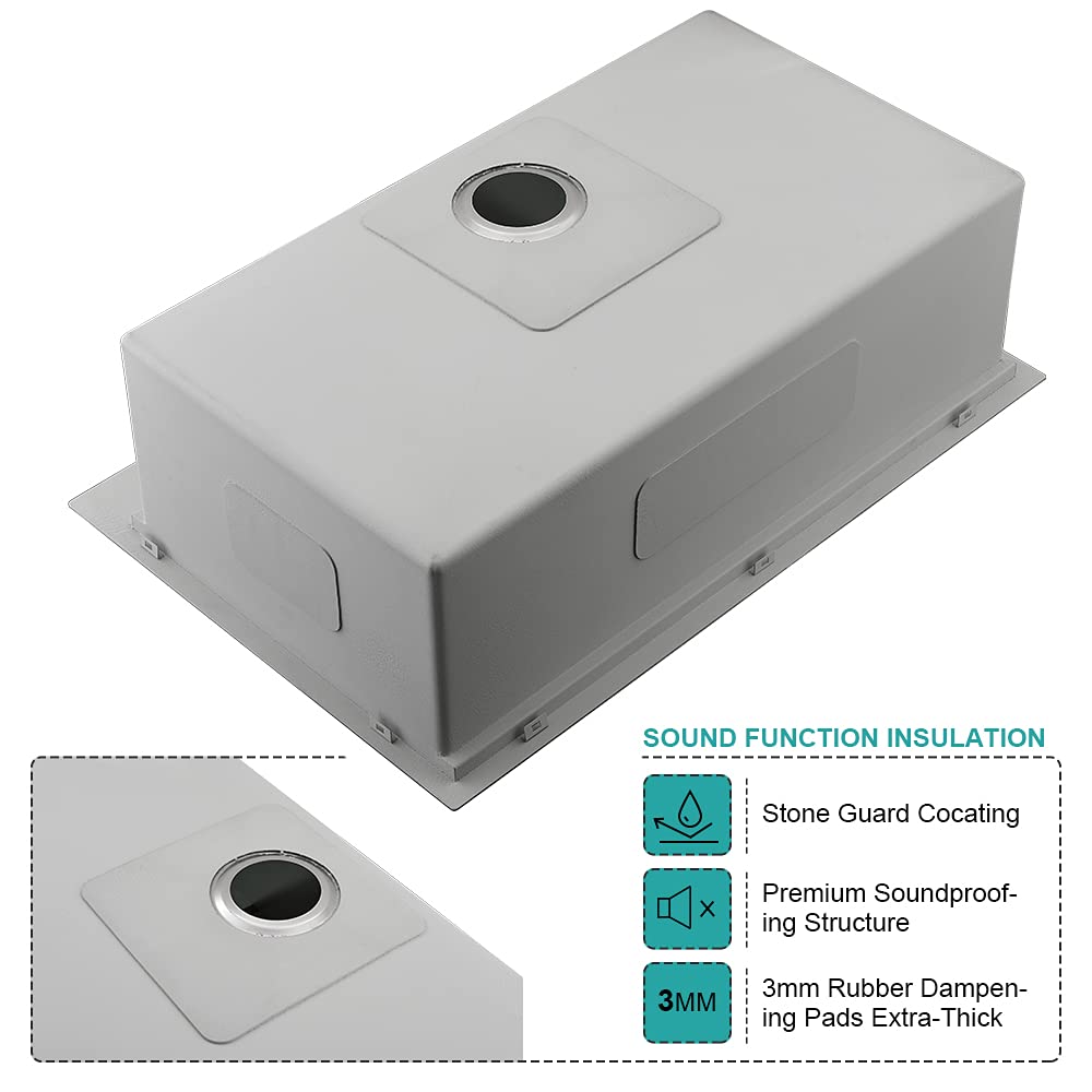 27x22 Drop In Stainless Workstation Top Mount Sinks