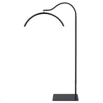 Half Moon Lash Light, LED Floor Lamp for Eyelash Extensions, Tattoo, Nails & Estheticians, 3 Color Temp Modes