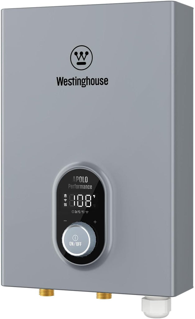 Tankless Water Heater Electric 14kW 240V, Instant On-Demand Hot Water, Smart WiFi