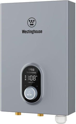 Tankless Water Heater Electric 14kW 240V, Instant On-Demand Hot Water, Smart WiFi