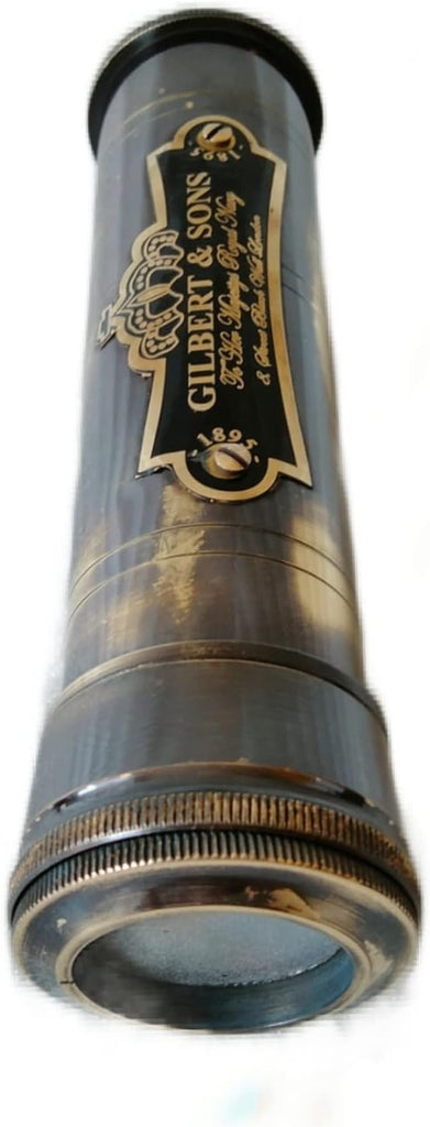 Handmade Brass Kaleidoscope Gift for Everyone with Box - Vintage Look - Antique Finish - Kaleidoscope for Friends