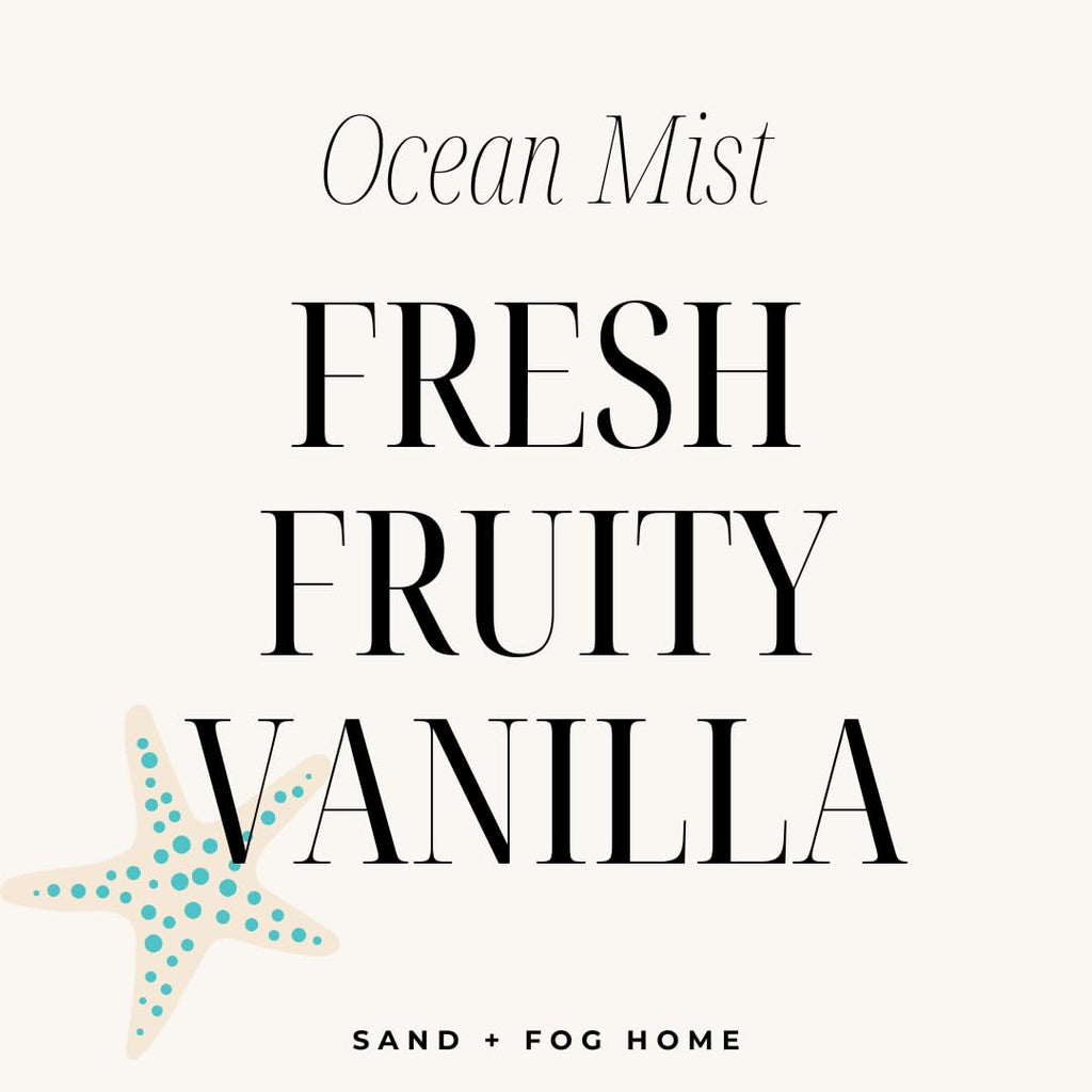+ Paws Scented Candle - Ocean Mist - Additional Scents and Sizes - Luxurious Air Freshening Jar Candles Neutralize